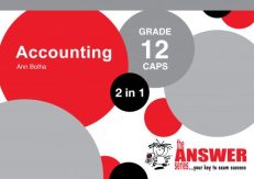 Grade 12 Accounting 2 in 1 CAPS