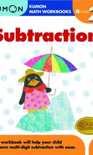Math Workbooks Grade 2 : Subtraction