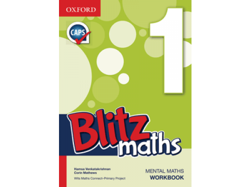 Blitz Maths English Grade 1 Workbook
